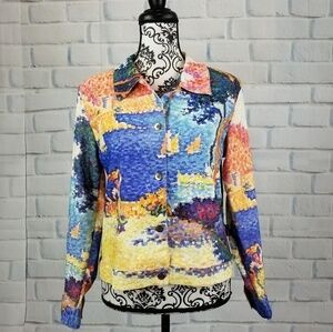 Impulse women's sz s button down jacket